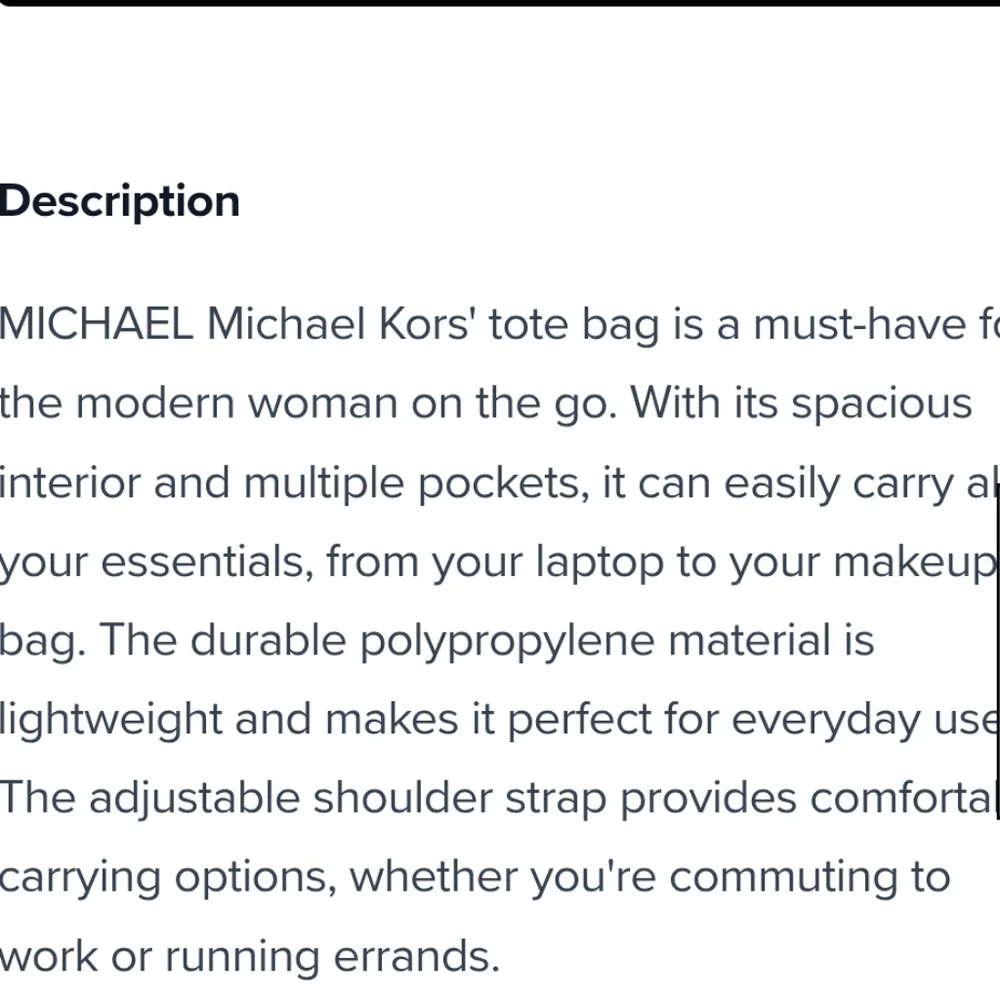 MICHEAL Micheal Kors Quinn Large North South Tote Bag Nwt - Picture 16 of 16